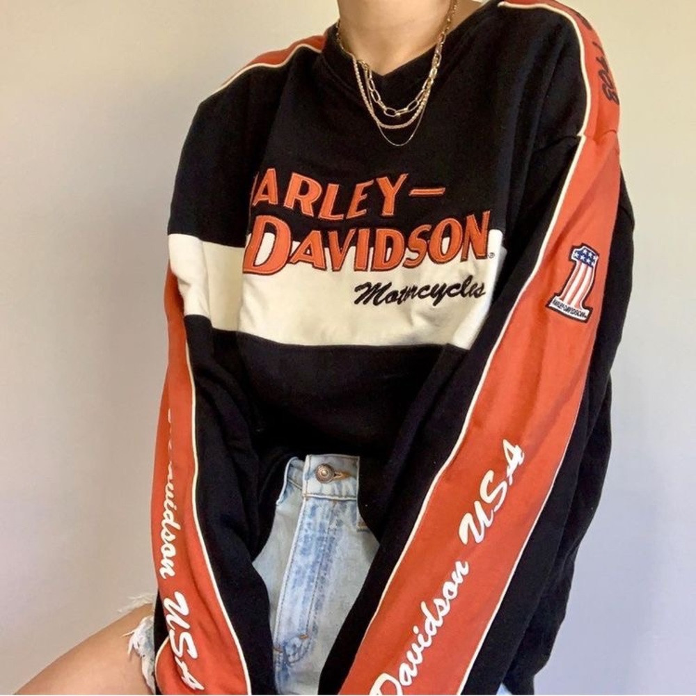 harley davidson crew neck
